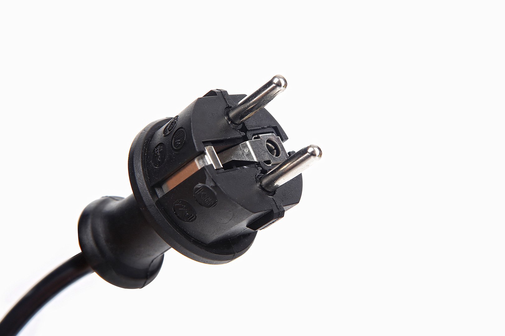 as - Schwabe enrollacables 25 m, IP20 para interiores, 4 tomas de corriente con toma de tierra, Interruptor térmico, Made in Germany