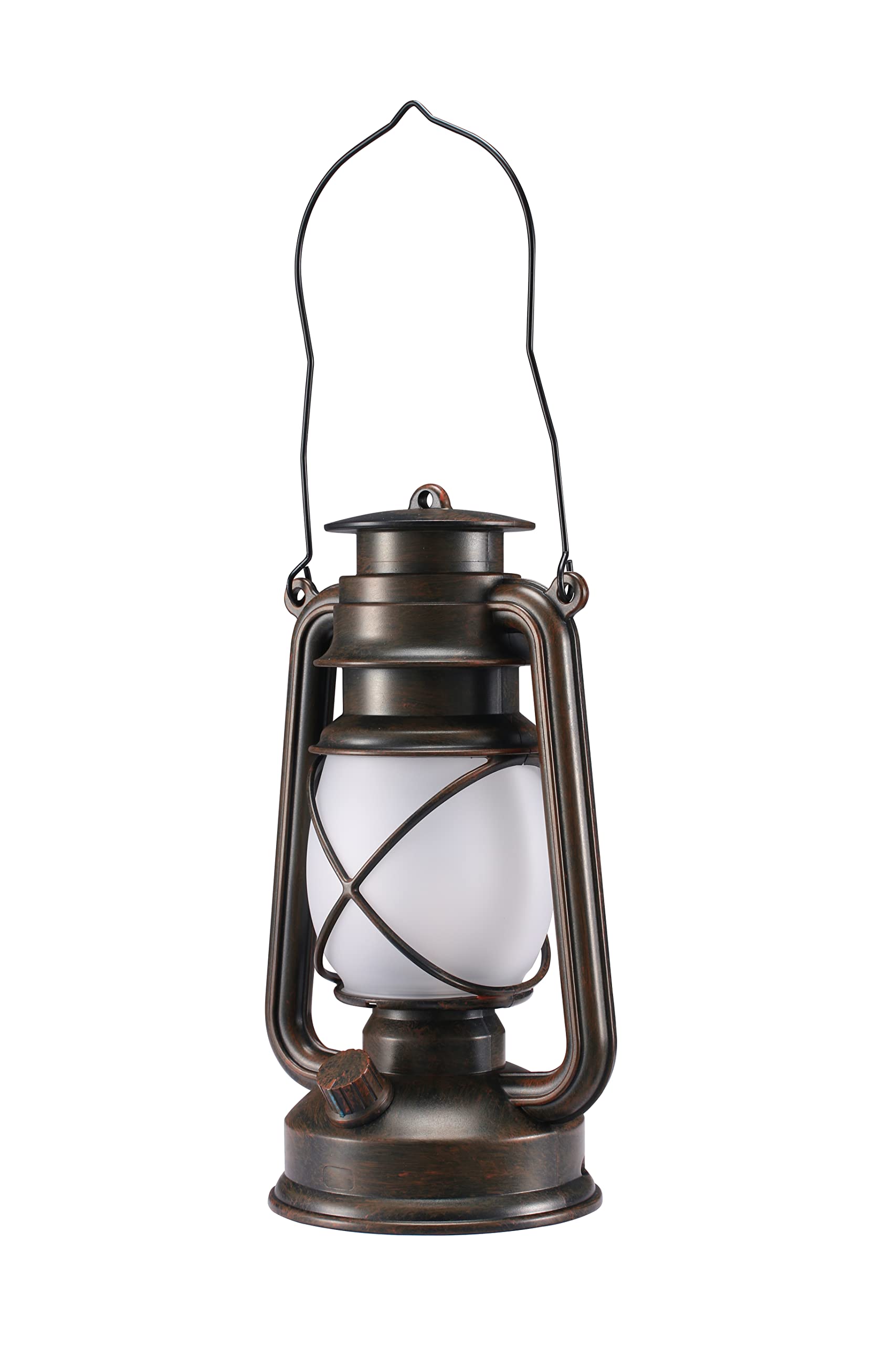 Vivid Flame LED Lantern - Outdoor & Garden Decoration, Vintage LED Flame Effect (1)