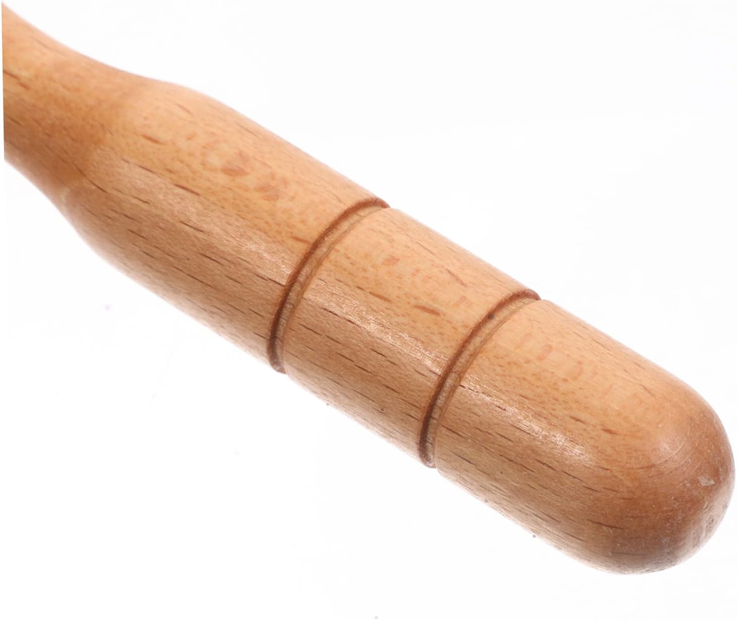 EXAOMBLE Yarn Winding Stick Handheld Winder Tool for Yarn Balls for Home Use Durable Beechwood Design for Knitting and Crocheting