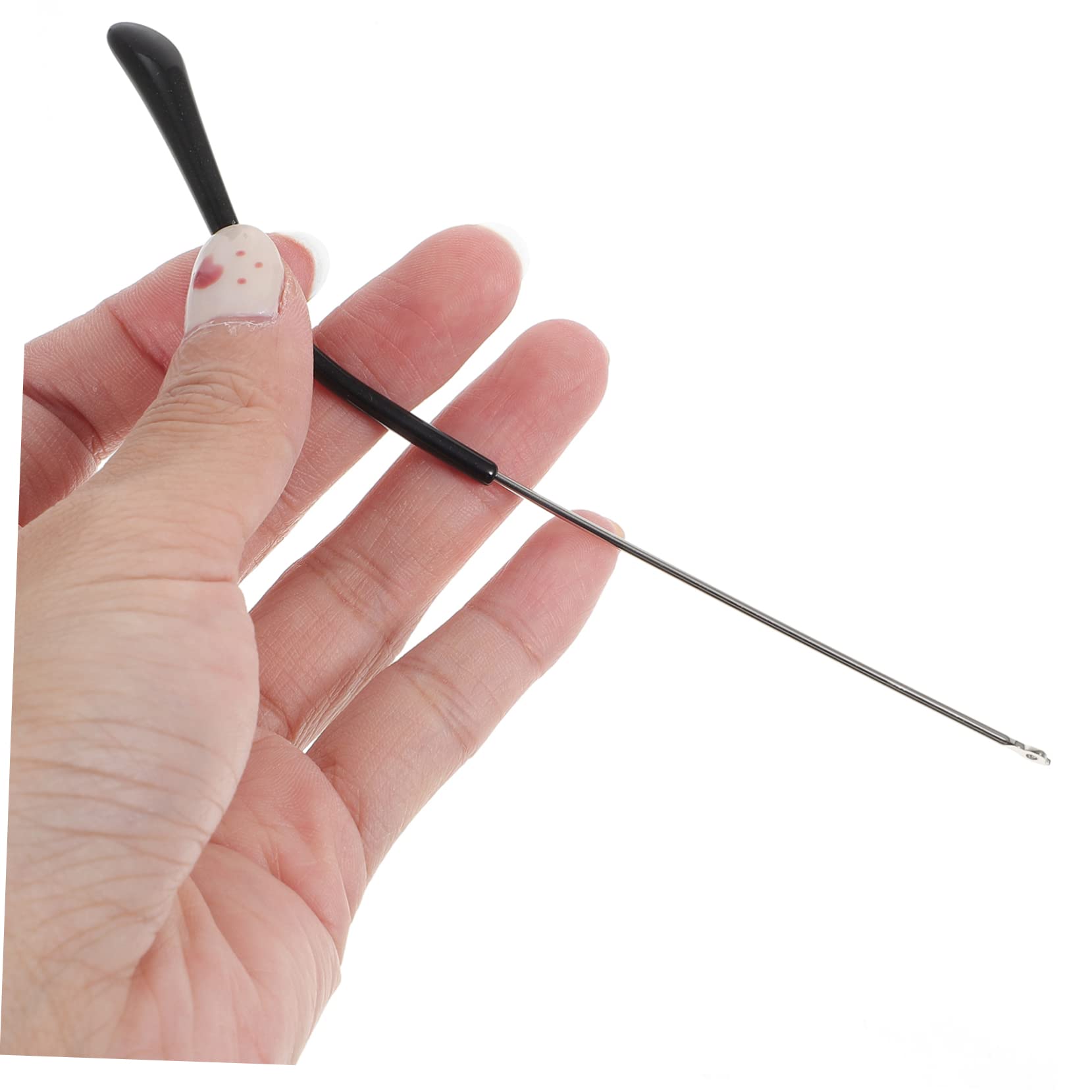 BEBEMOKO 1 Pair Eyeglass Arm Replacement for Glasses Easy Install Temple Accessory Comfortable Fit Silver