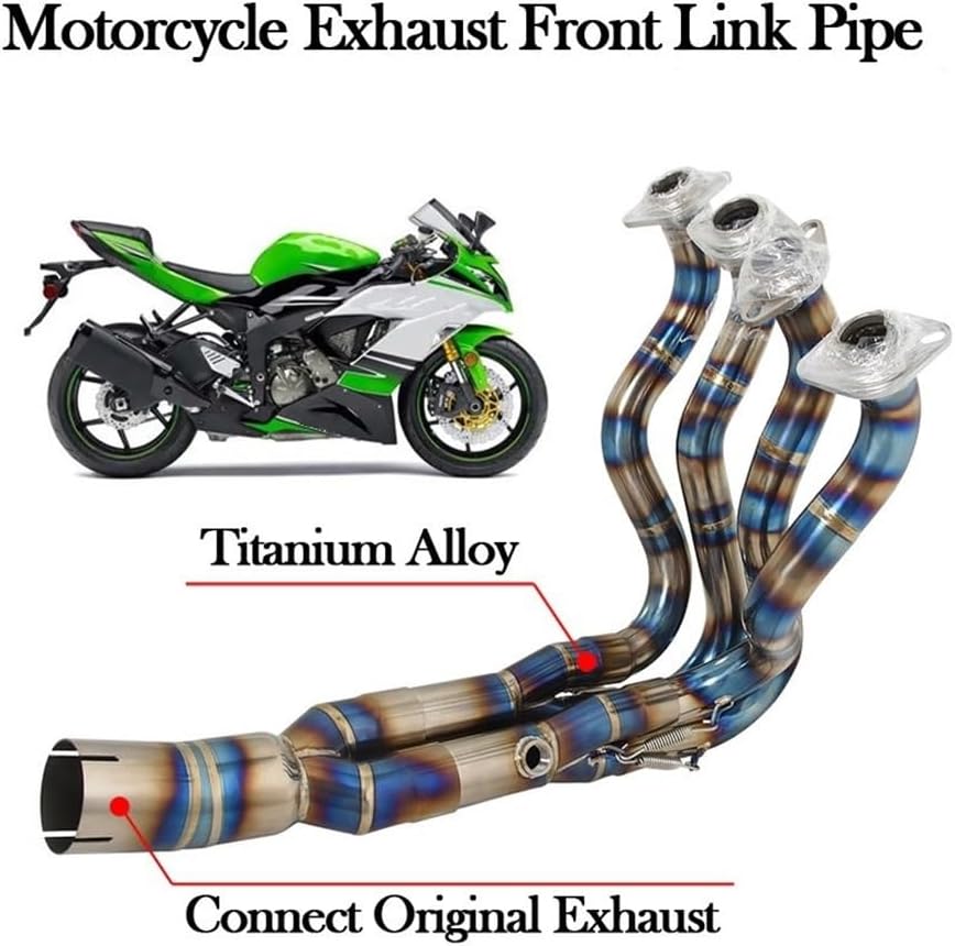 バイクサイレンサー に適合するZX6R に適合するZX636 に適合するZX 6R 636 2009-2021用 51mm オートバ オートバイ用排気マフラー  オートバイの排気マフラーリンクパイプ に適合する ZX6R ZX-6R ZX 6R 忍者 636 2009 For ZX6R 636 2009-2018  オートバイ排気マフラー ミドル ... オートバイ用排気マフラー オートバイの排気マフラーリンクパイプ に適合する ZX6R ZX-6R ZX 6R 忍者 636 2009