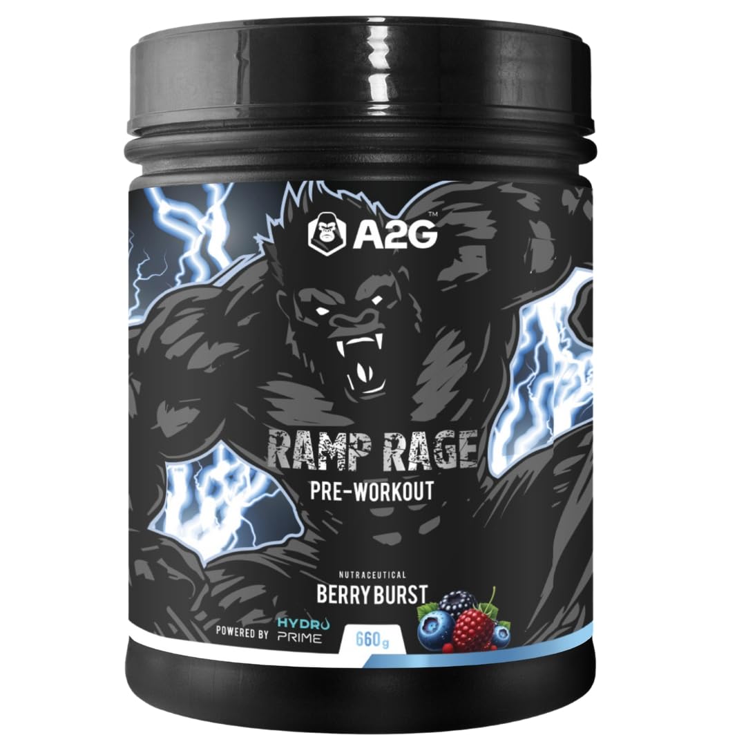 Ramp Rage Pre-Workout | India’s First 22g Scoop Formula | HydroPrime®, Creatine, Beta-Alanine, Citrulline for Pump, Energy & Focus | Berry Burst Flavor (B0DFVM2XK1) Amazon Price History, Amazon Price Tracker
