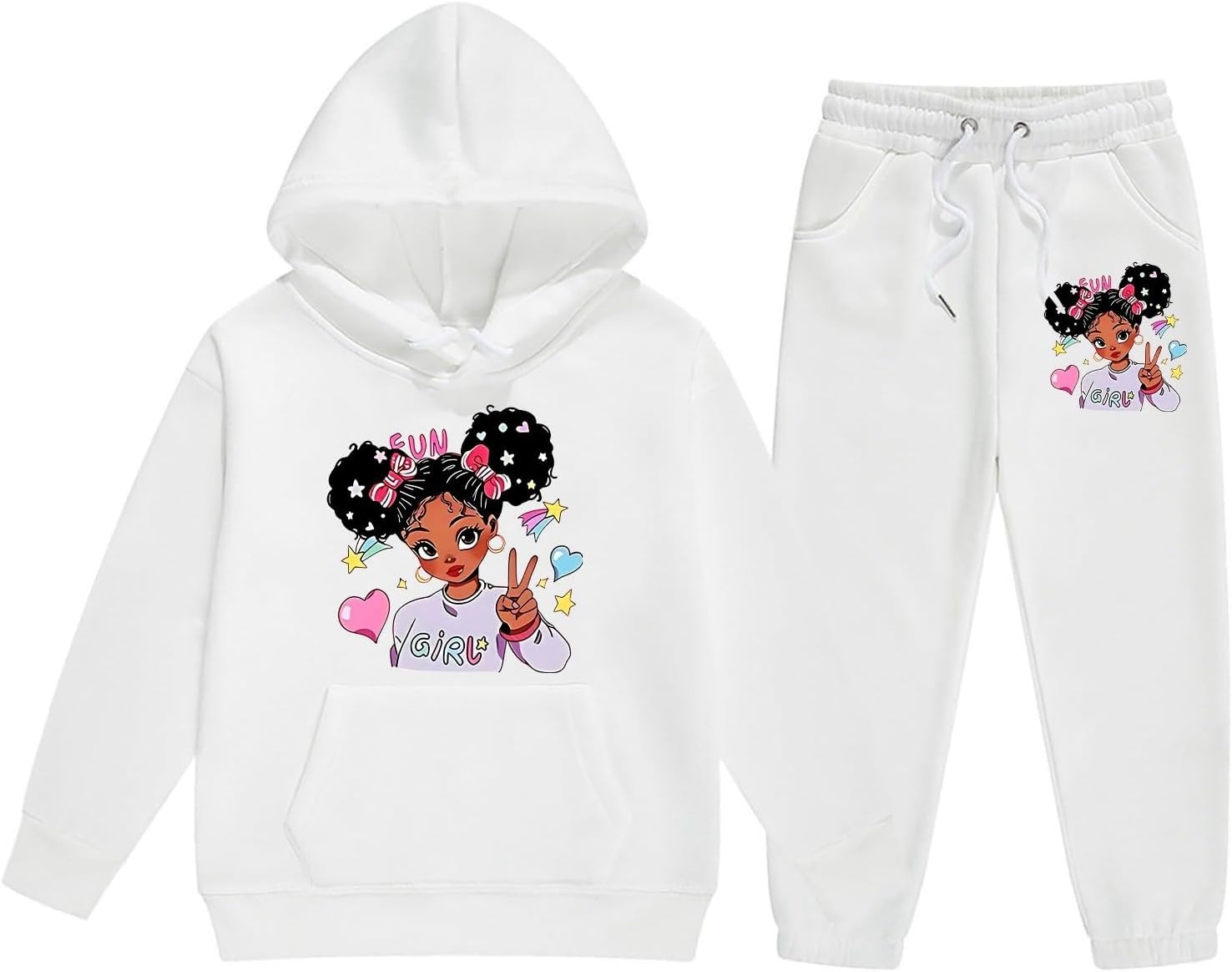 Tuta Da Jogging Con Cappuccio E Fondo In Tinta Unita, Per - Foto 11