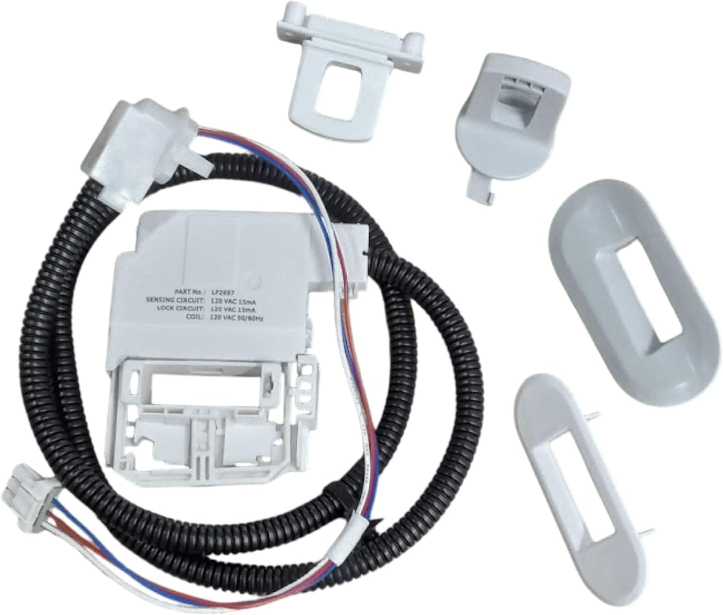 Supco LP2697 Washer Lid Lock Replacement Service Switch Kit for GE WH08X32697 WH08X37938