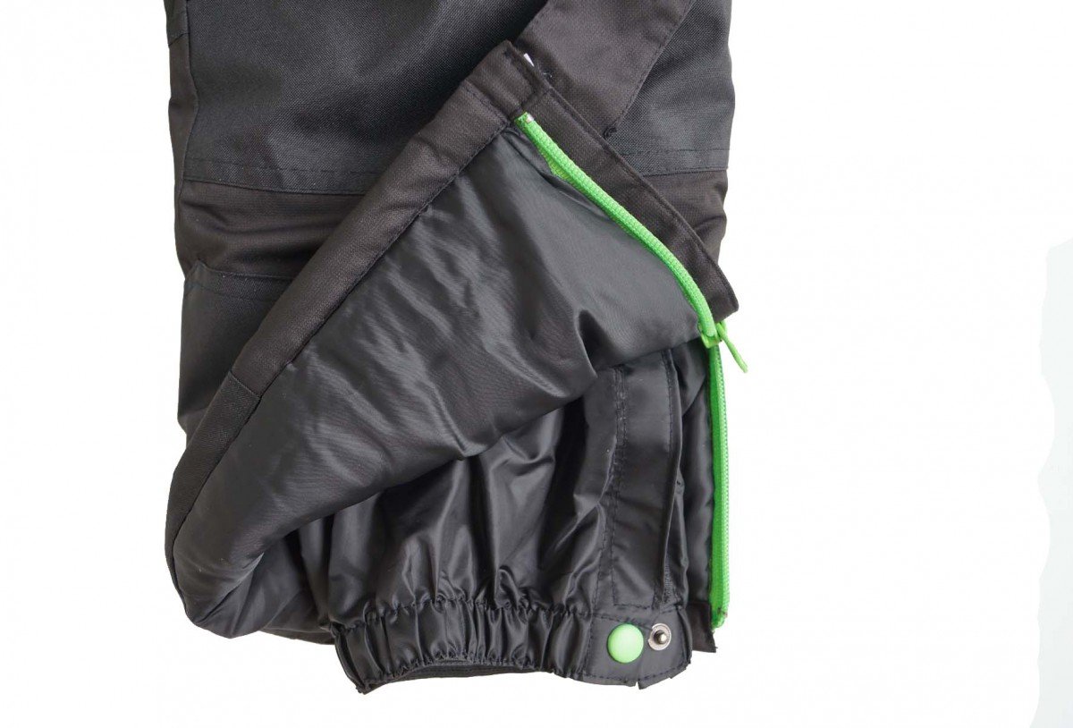 MAYLYNN Softshell Kinder Skianzug Schneeanzug 2-teilig grün/schwarz