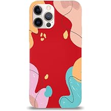 PrintiFy Apple Iphone 12 Pro Uyumlu Lansman K l f Kar k Renkler Tasar ml  I i Kadife Kapak-k rm z