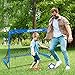 Kids Soccer Goal for Backyard Set - 2 Set of 6X4 / 4X3 ft Toddler Soccer Nets Training Equipment, Soccer Ball, Pop Up Portable Soccer Set for Kids and Youth Games and Training Goals Ages 3-16 Gift