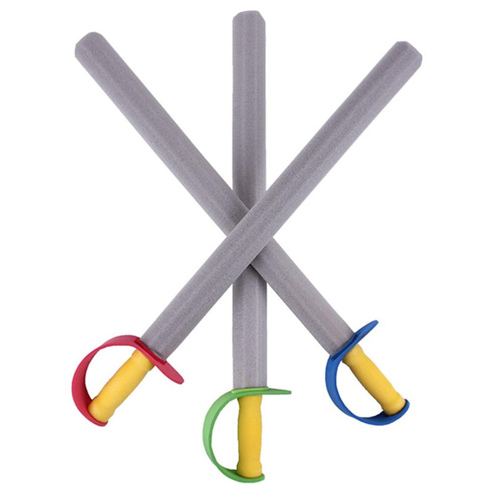 EHJRE 6er Set Schaumstoffschwerter Für Kinder - Piratenschwerter Aus Weichem EVA-Material Für Sichere Rollenspiele
