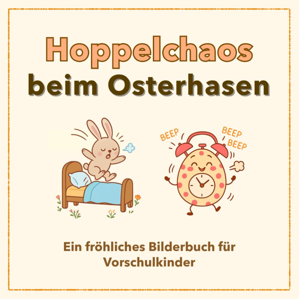 Hoppelchaos beim Osterhasen – Lustiges Oster-Kinderbuch ab 3 Jahren: Fröhliche Ostergeschichte zum Vorlesen für Kindergarten & Vorschulkinder