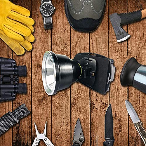 Lbjd Rechargeable Led Headlamp Flashlight, Hunting Head Lamp Spotlight, Brighter And Further Beam, Wide Lamp Cup, Perfect For Caving, Hunting, Countryside… #TOP7