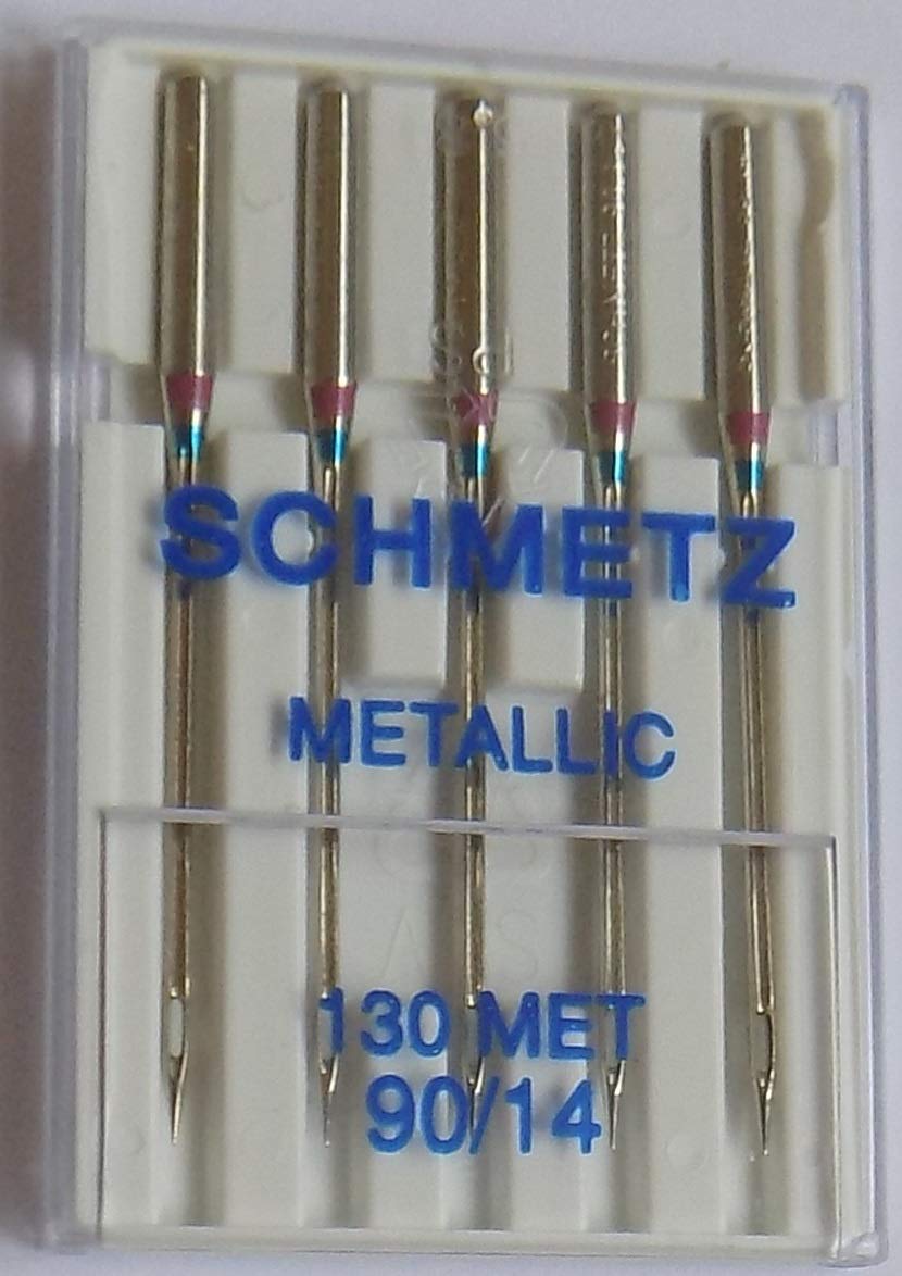 Schmetz 130 Metallic Embroidery Machine Needle 90 - Packet of 5