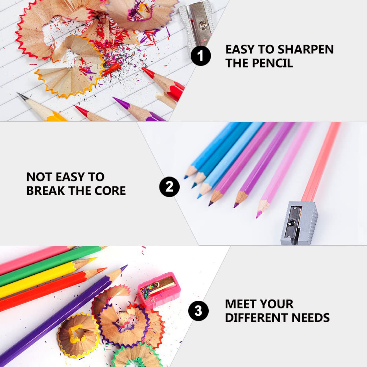 Lurrose 40pezzi Temperamatite Creativi Naso Gadget Per Scuola Per Standard Pratici Per e