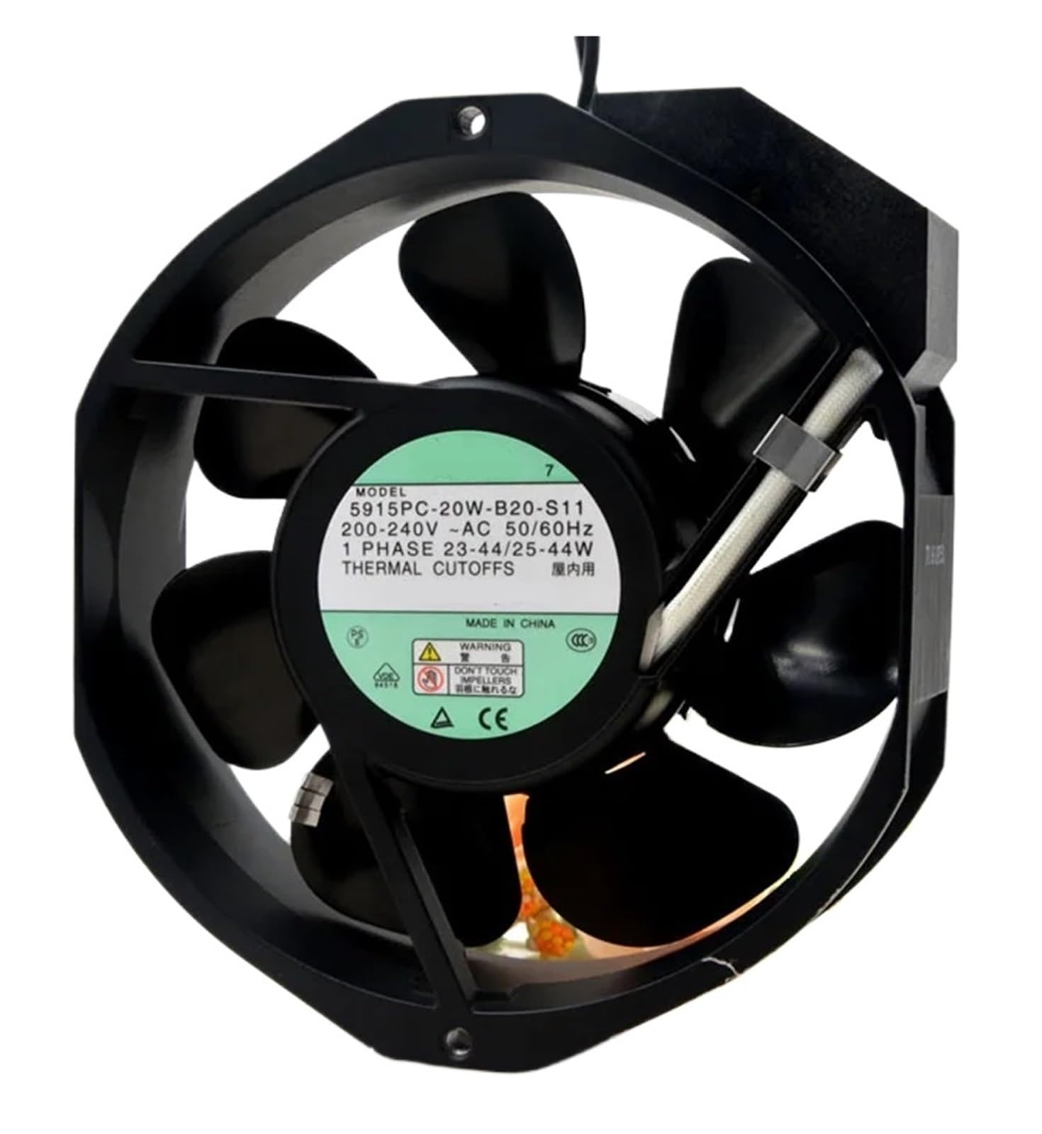 Ventilateur 5915PC-20W-B20-SM0 172mm axial 2 broches pour boîtier
