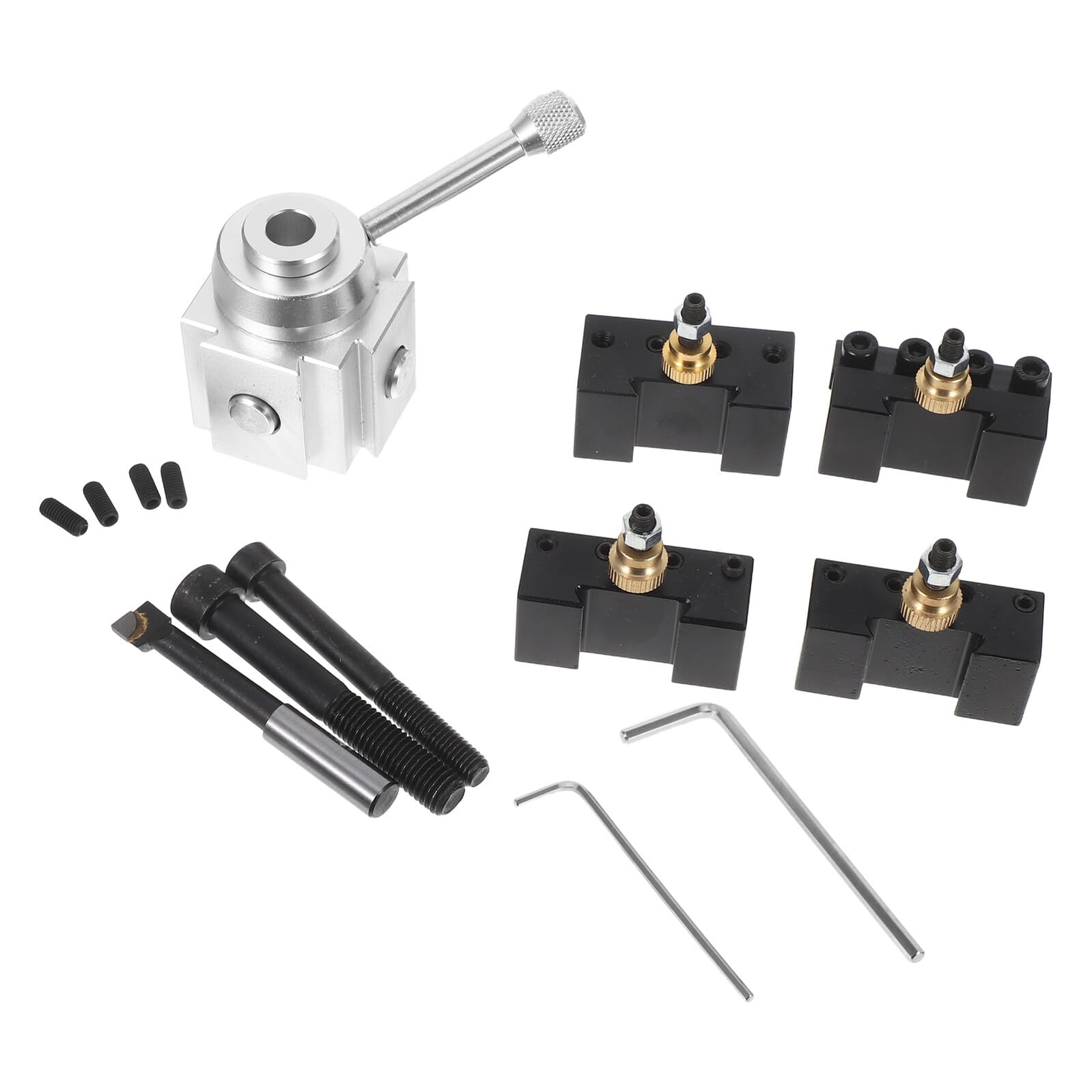 Porte-outil à changement rapide pour mini-tour en aluminium