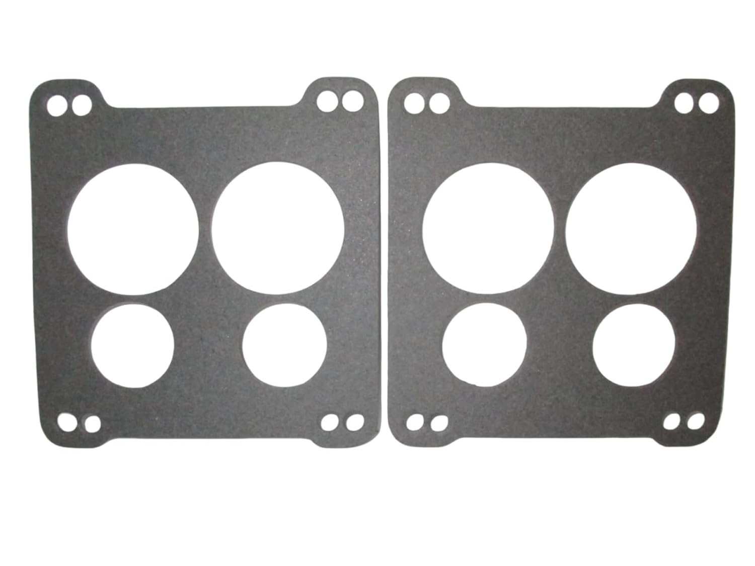 Carburetor Base Gaskets, Compatible for Edelbrock Carter Holley AFB Ported Rochester Quadrajet Thermoquad Spreadbore Carbs, Gaskets are 1/16 Inch Thick, 1 Pair, Part Number SPC9175-2