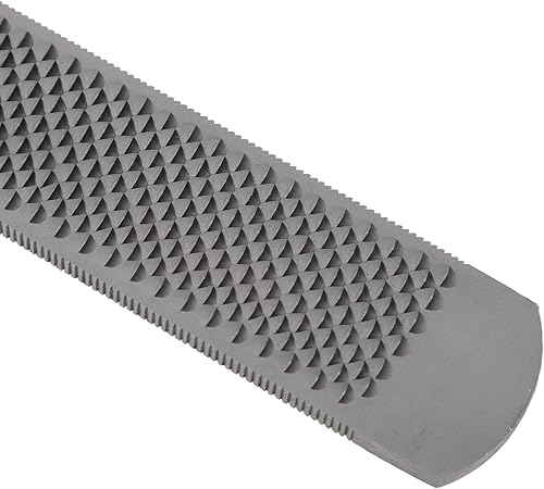 Miniatura 7 de Dpofirs Lima de herradura de 8 pulgadas con mango de goma, mini lima de herradura de acero al carbono, herramienta de archivo para caballos, lima de