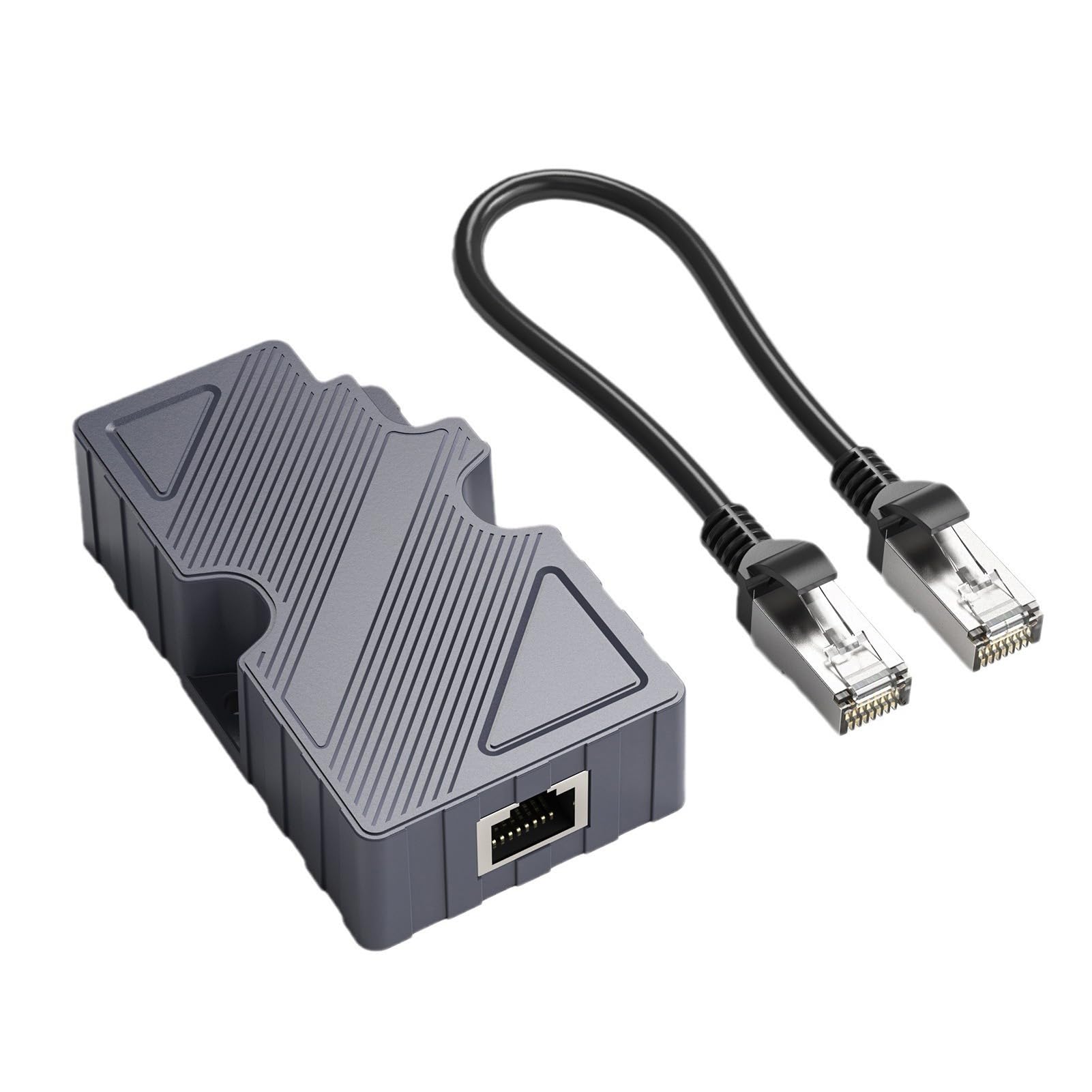 Iniettore PoE GigE Stabile da 150 W per Connessioni di Rete Veloci con Protezione da Sovratensione per Uso Domestico o in Ufficio