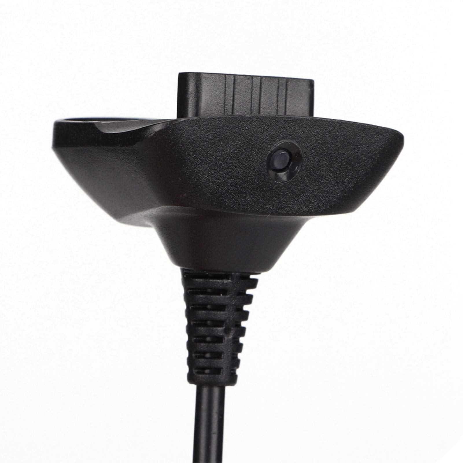 ciciglow Cable Cargador para Controlador 360 - Cable de Carga ABS de Carga Rápida 2 en 1 de 1,5 M, Cable de Carga con Cable para Controlador 360(Negro)