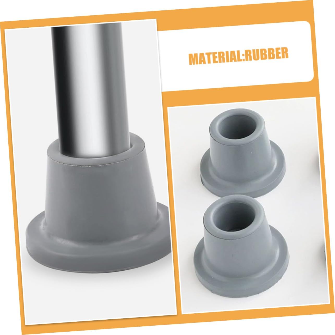 16pcs Heavy Duty Non-Slip Suction Pads for Seat Foot Protectors Shower Stool Replacement Feet Rubber Tips Bath Chair Pads for Furniture