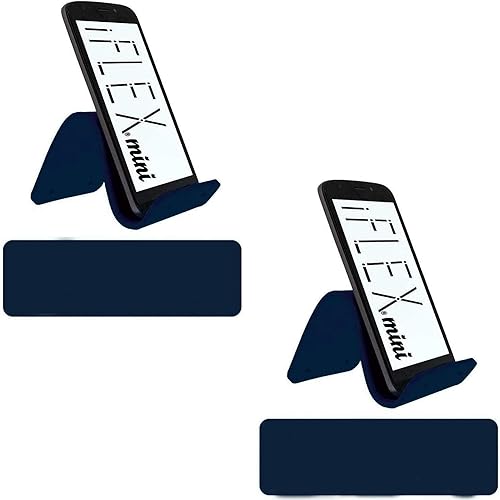 iFLEX Mini soporte flexible para teléfono, viajes, trabajo y hogar, este soporte de viaje para teléfono celular es perfecto para iPhone y funciona