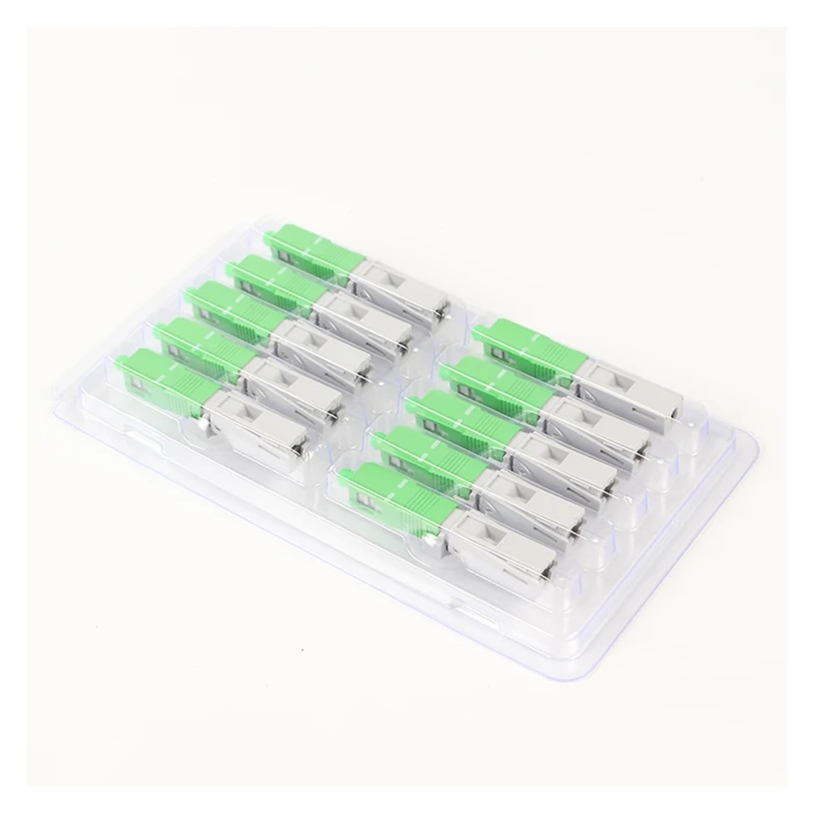 Épisseur de Fibre Optique SC 100PCS - Assemblage sur Le Terrain Fibre Optique APC FTTH Rapide