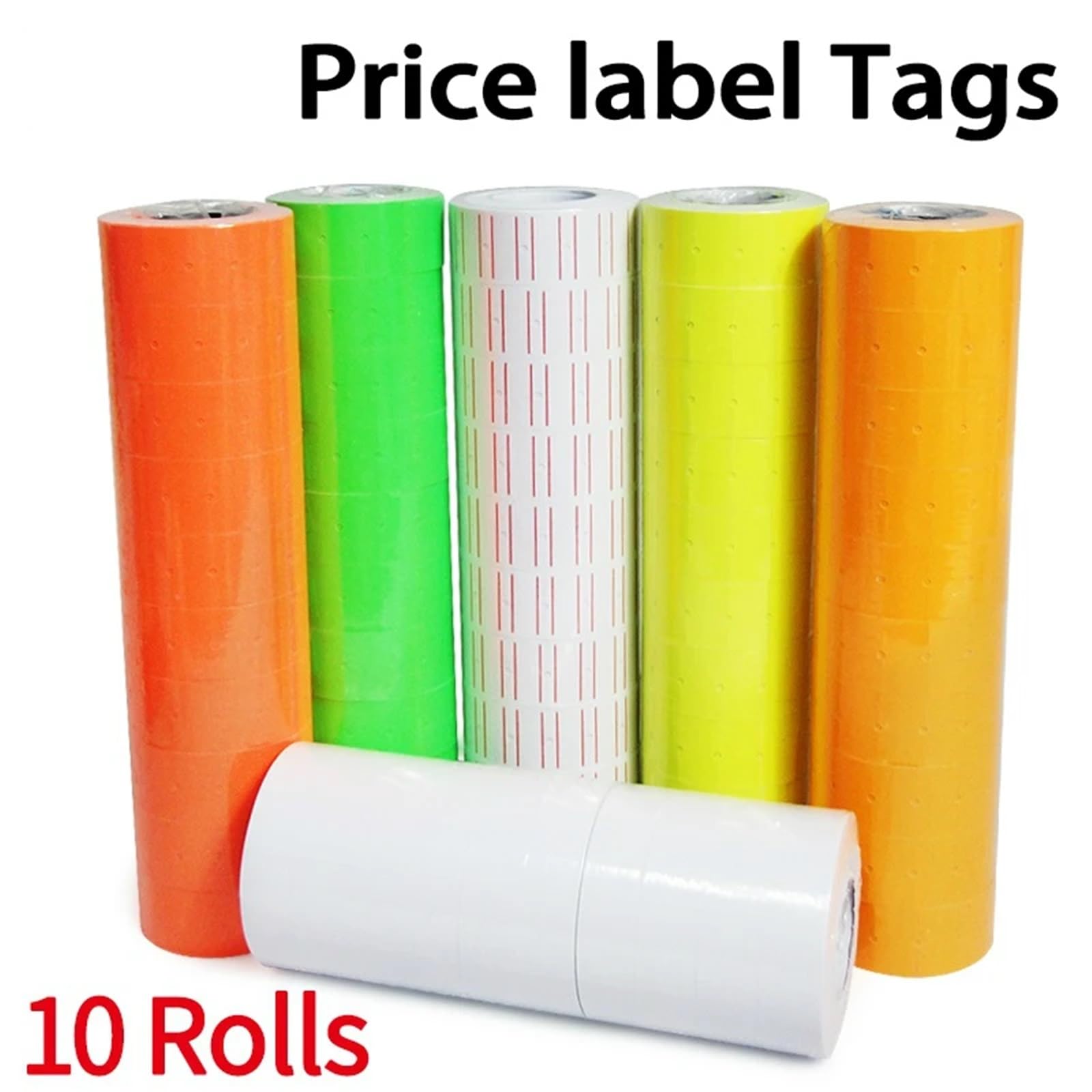Lot de 30 rouleaux d'étiquettes de prix pour pistolet MX-5500