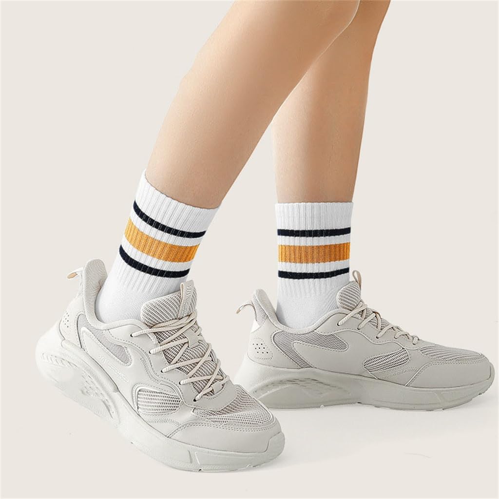 Sports Trendy Socks, Thickened Men's, Cotton Middle Tube For Warmth In Autumn And Winter