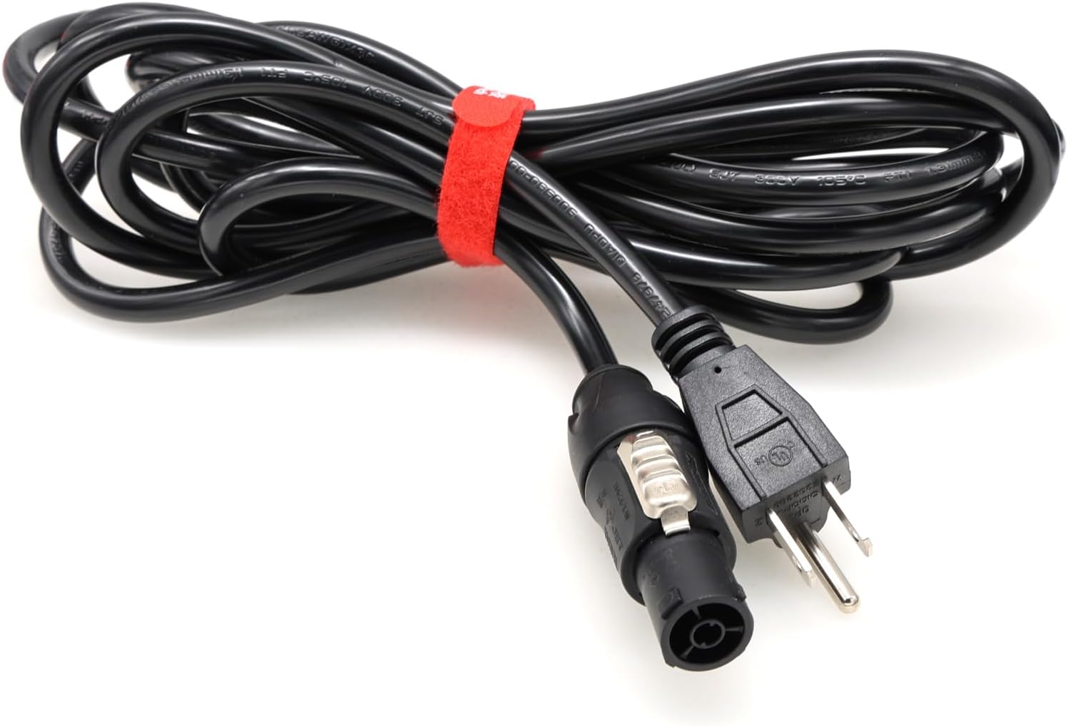 Eonvic AC LED Power Cord for Aputure LS 1200d Pro 600D 300 Nanlite, US Plug to Neutrik True1 NAC3FX-W-TOP Power Cable (1.5M)