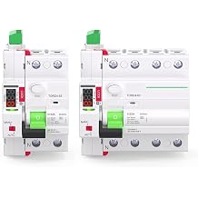 2P 4P Type A RCD RCCB LED Auto Recloser Modular Safety Switch 6KA 16A/63A 30mA 230V 400V Leakage Circuit Breaker32A,4 Pole 300 mA
