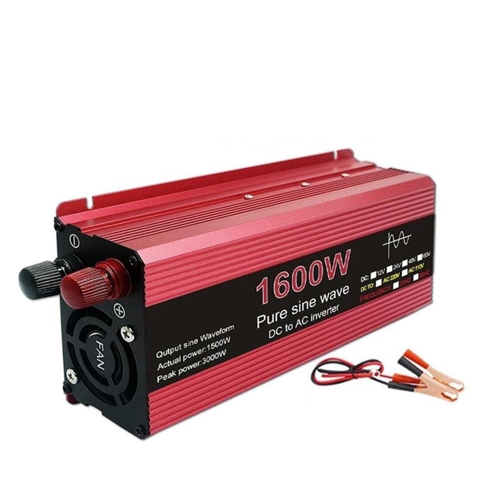 1000w 3000w 2200w 1600w Inverter Di Potenza Onda Sinusoidale 12V DC A AC 220V Convertitore Stabilizzatore 24V Solare 50hz 60hz Onda Sinusoidale Inverter