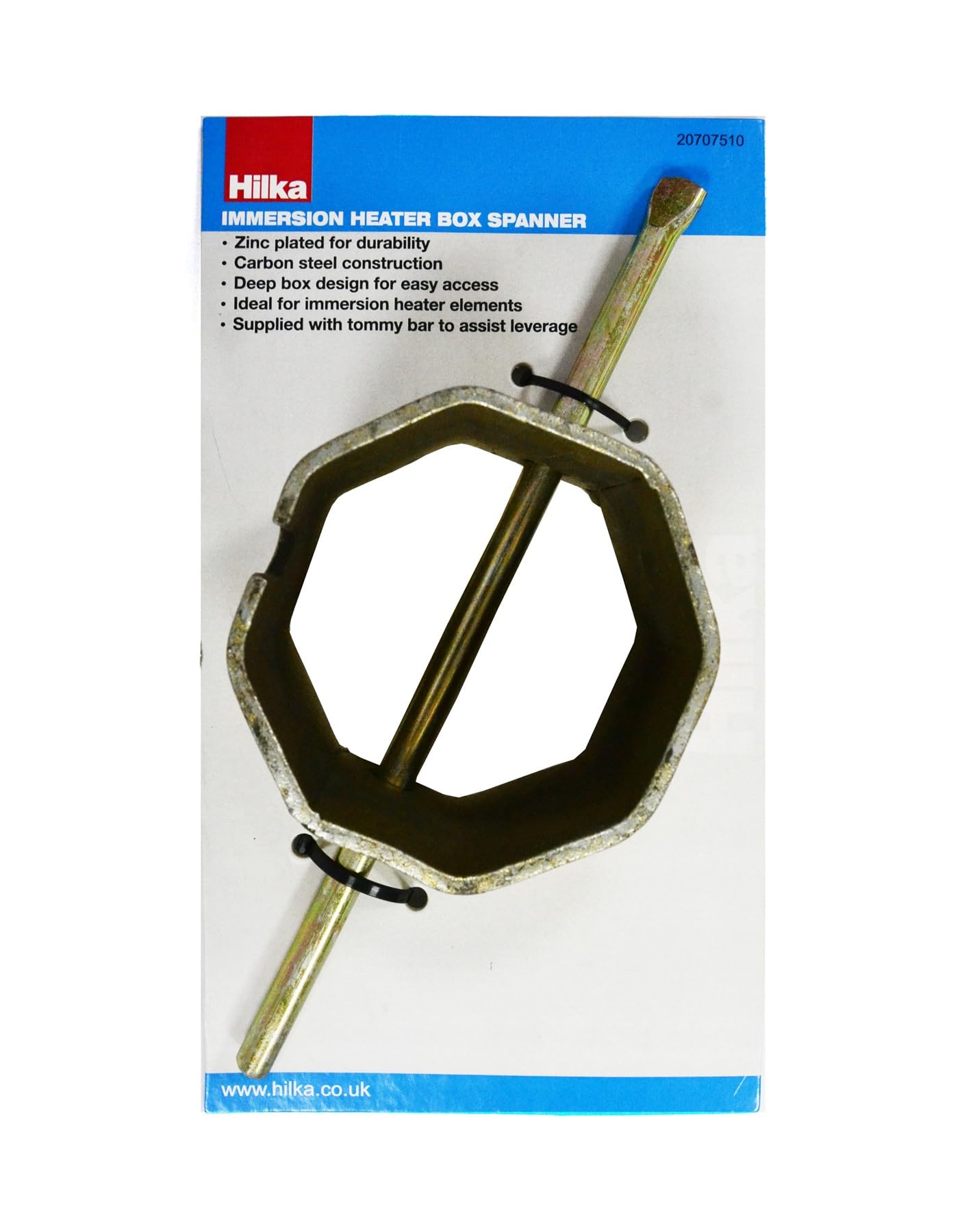 Hilka 20707510 Immersion Heater Box Spanner