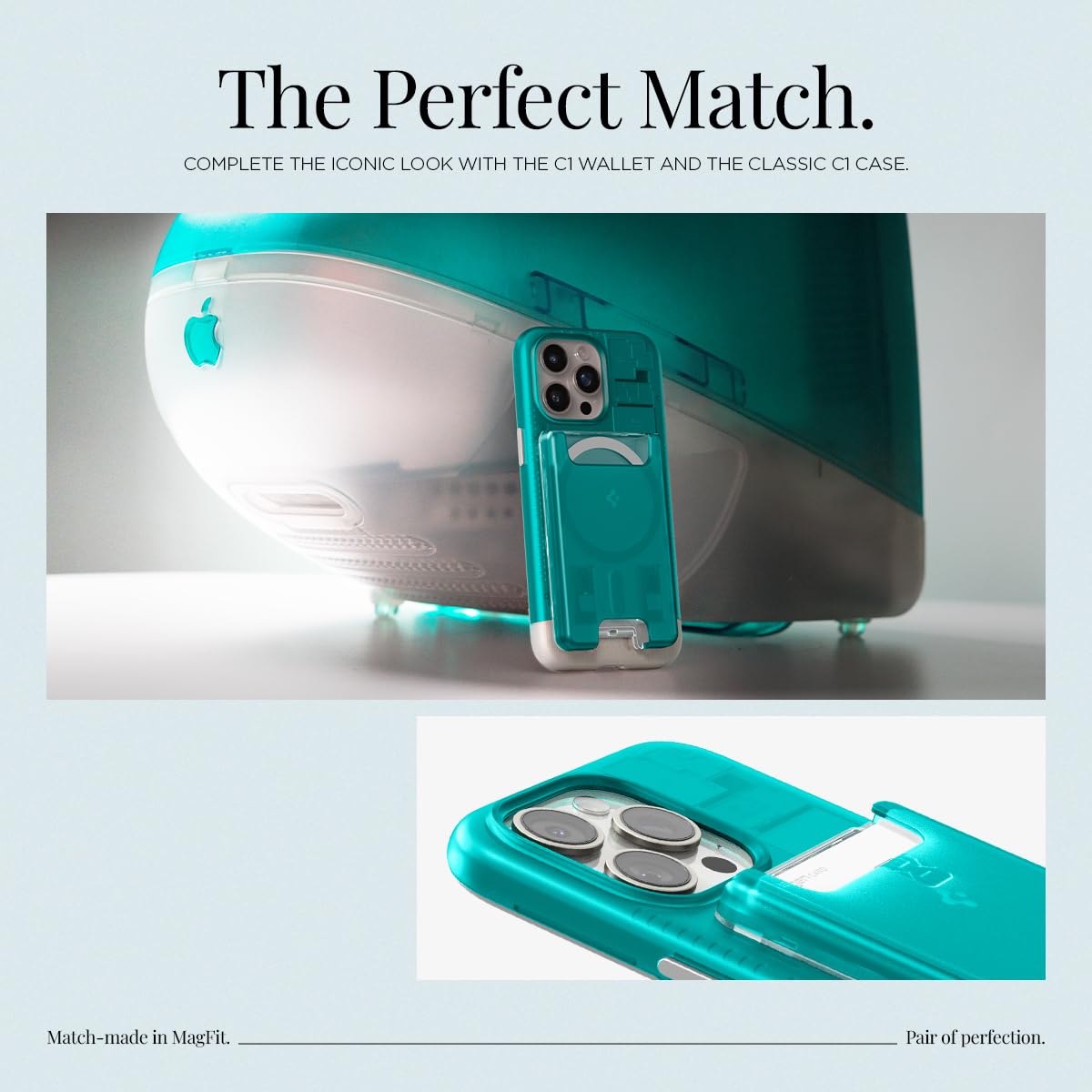 Spigen Classic C1 MagFit Magnetic MagSafe Wallet Card Holder 3-Cards Compatible with iPhone 17/16/15/14/13/12 Series and PixelSnap Cases for Pixel 10 Series - Image 4