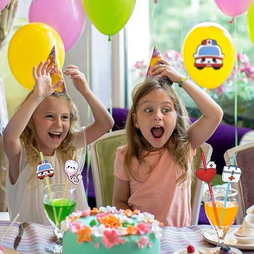 Miniatura 7 de 24 suministros para fiestas temáticas médicas, decoraciones de la semana de enfermeras, decoraciones de fiesta de graduación de la escuela de