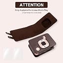 ZIKKON Protective Camera Case for Fuji-Film Insta-x Instant Mini Liplay Leather Bag with Adjustable Shoulder Strap- Deep Brown gallery image