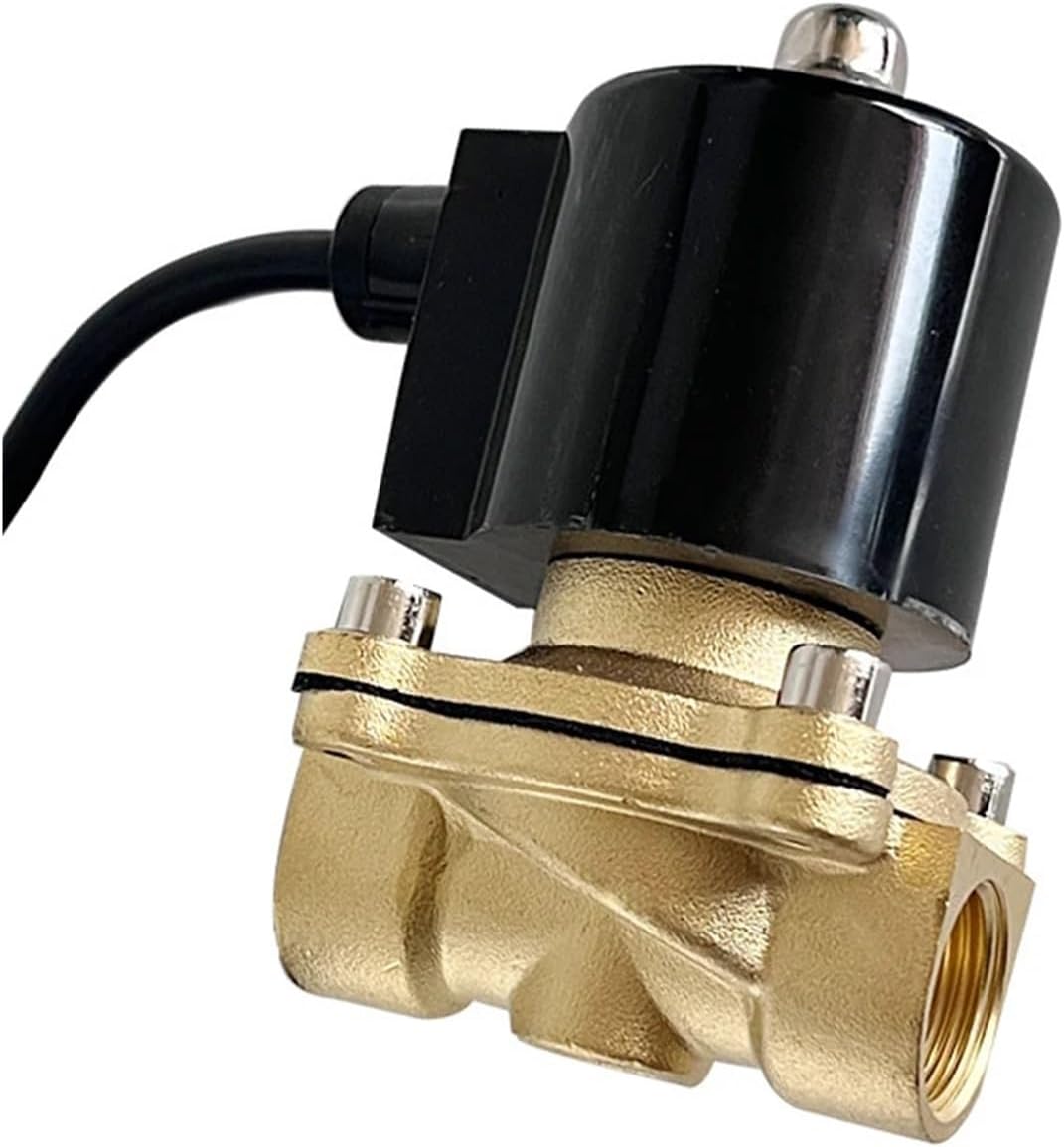 Normally Closed Waterproof Solenoid Valve 12vwater Valve 1/4“ 3/8” 1/2“ 3/4” 1“ Control Valve 220V Switch Valve 24V 110VDN25DN15(DN10,220V)