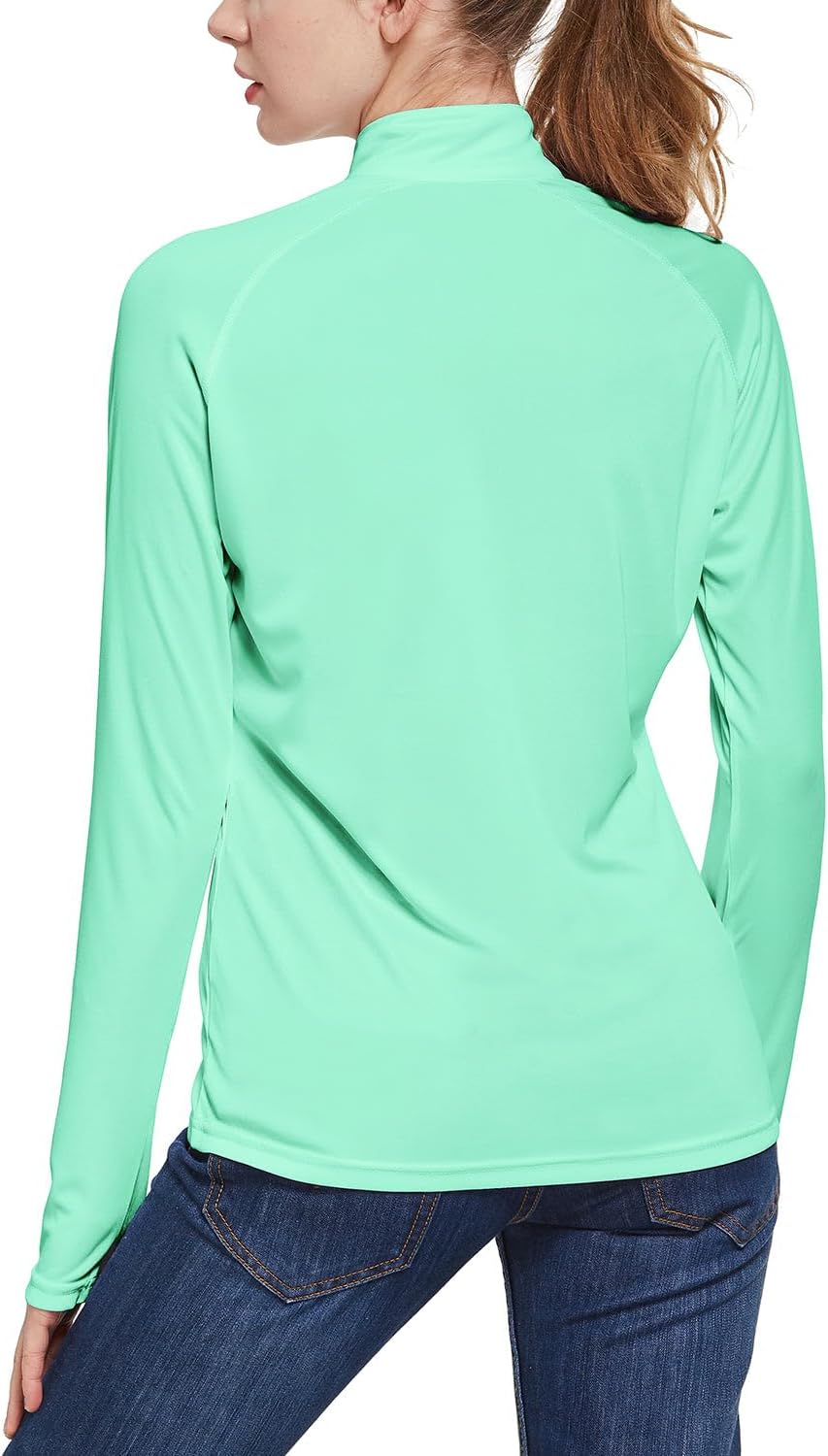 baleaf Women's UPF 50+ Sun Shirts Long Sleeve UV Protection Rash Guard Lightweight Quick Dry SPF Hiking Tops Outdoor