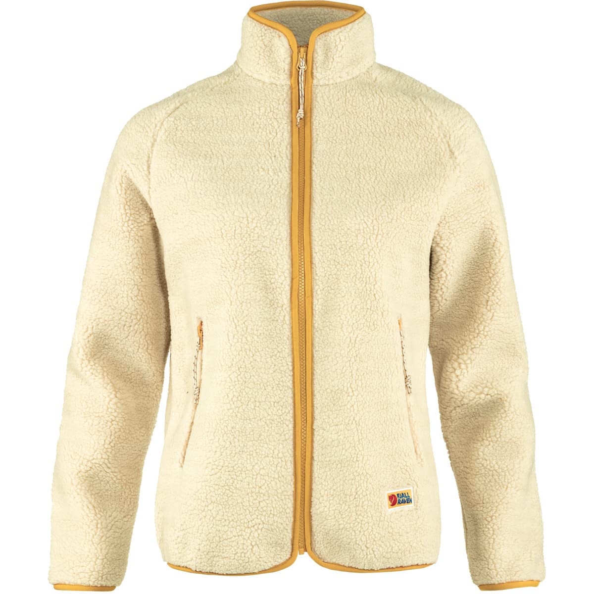 Fjallraven 84789-113 Vardag Pile Fleece W/Vardag Pile Fleece W Sweatshirt Women's Chalk White Size XS