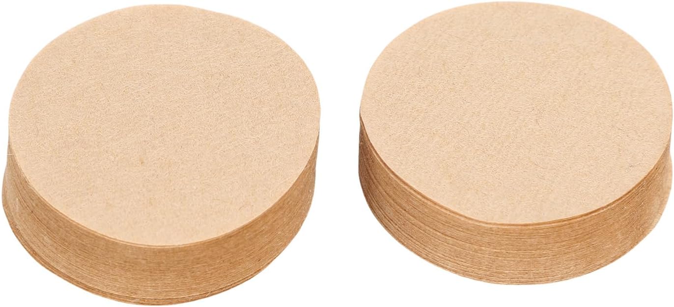 500 Round Coffee Filter Paper 32mm Capsule Coffee Filters Fit for LAVAZZA Machines Biodegradable Paper Material with 5 Packs for Effortless Brewing image 5