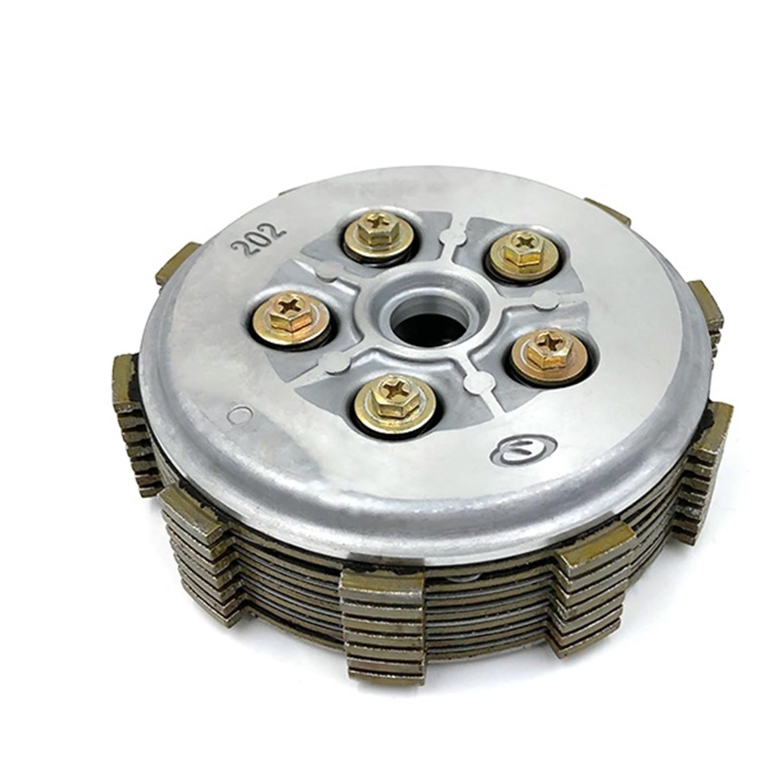 Sealed housing Fit for Yamaha DT230 Fit for Loncin MT250 GPX TSE250 Clutch Center Inner Hub Pressure Plate Motorcycle Clutch Assembly Transmission housing(Clutch Center Hub)
