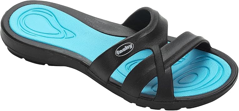 Fashy Mayfield Womens Ultralight Mules Made from Super Light and Soft EVA Material Floats On The Water