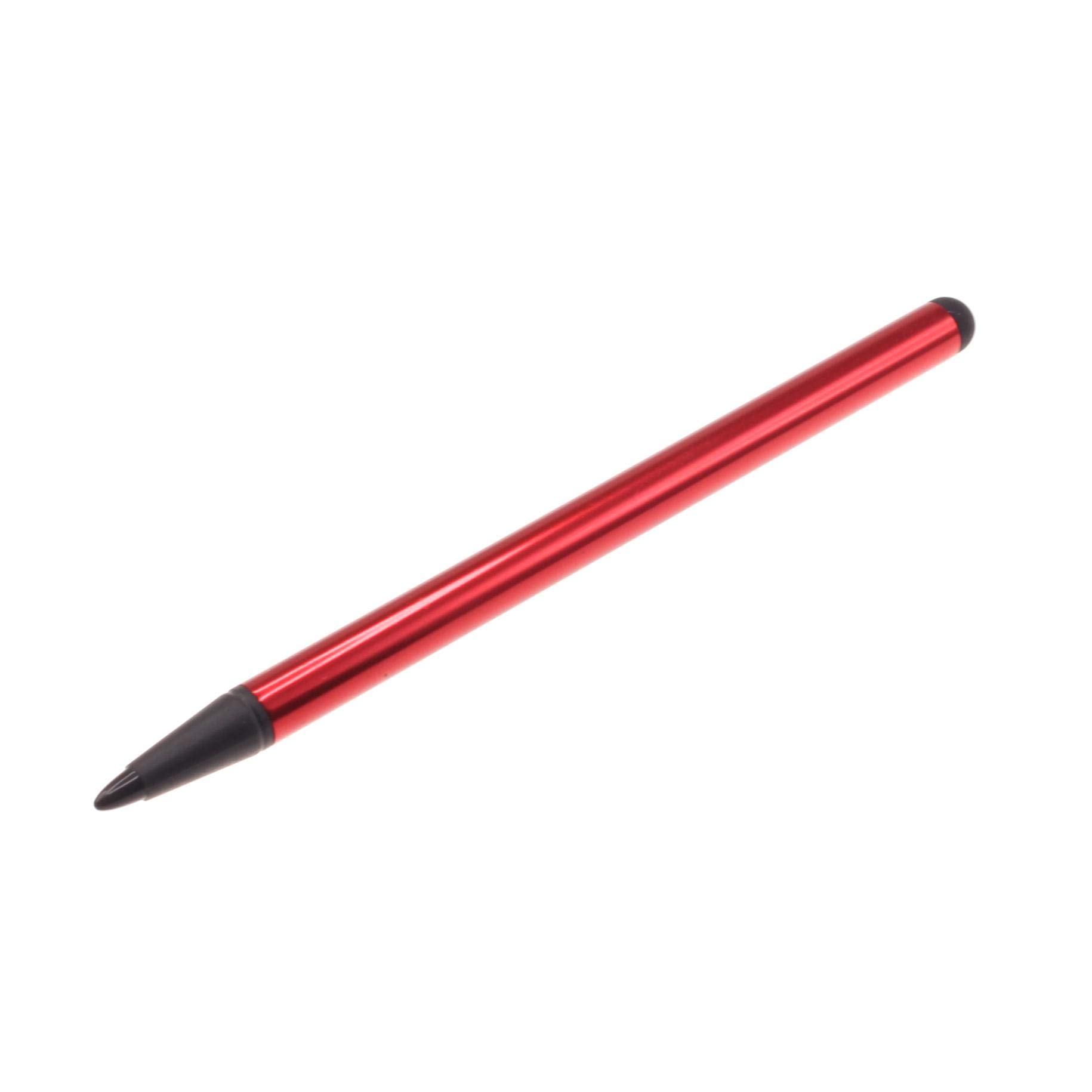 Red Stylus Capacitive and Resistive Pen Touch Compact Lightweight Compatible with iPhone 11 12 13 Mini Pro Max