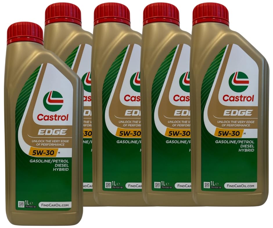 5 LITRI - Olio Motore Castrol Edge 5w30 M, ACEA C3, API SP