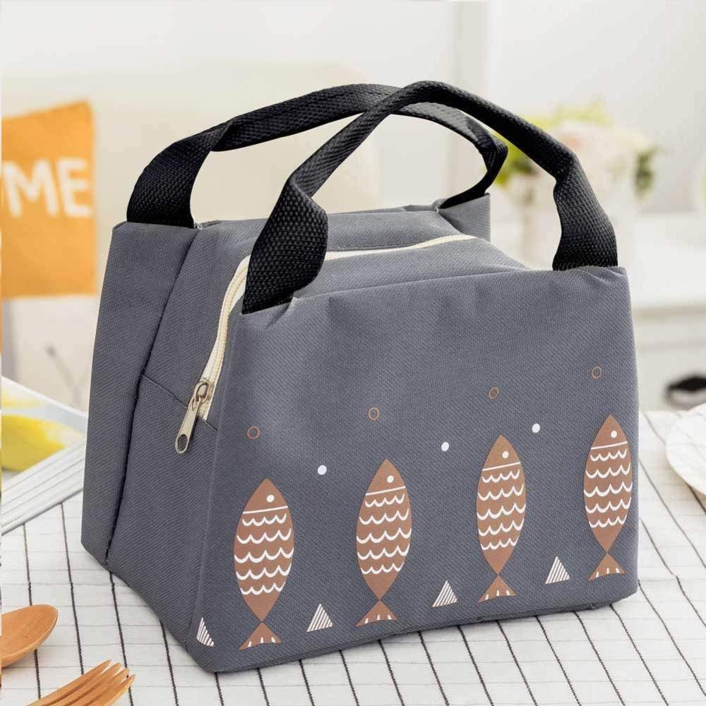 Sac Isotherme Bento Pique-Nique – Oxford Multicolore, Avec Poignée, Facile Nettoyage