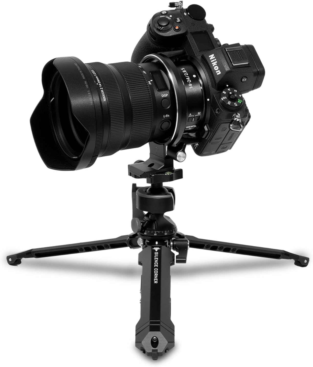 Silence Corner Mambapod Tabletop Tripod Kit – Multifunctional Legs with Clamp & Hook, Lightweight Design, Hollowed-Out Ball Head, Wide Camera & Accessory Compatibility