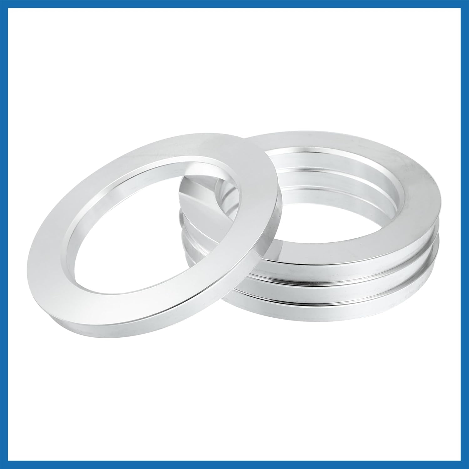 4pcs OD 110mm to ID 77.8mm Aluminium Alloy Car Hub Centric Rings Wheel Bore Center Spacer Item Replacement