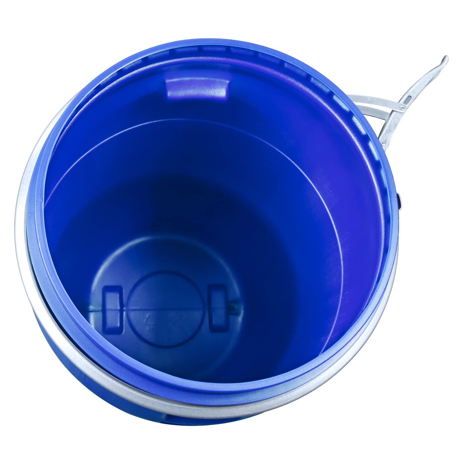 BAUPROFI Fass Spannring blau 85L