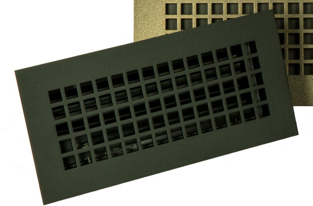 Steel Square Pattern Powder Coated Steel Ceiling and Wall Vent Covers