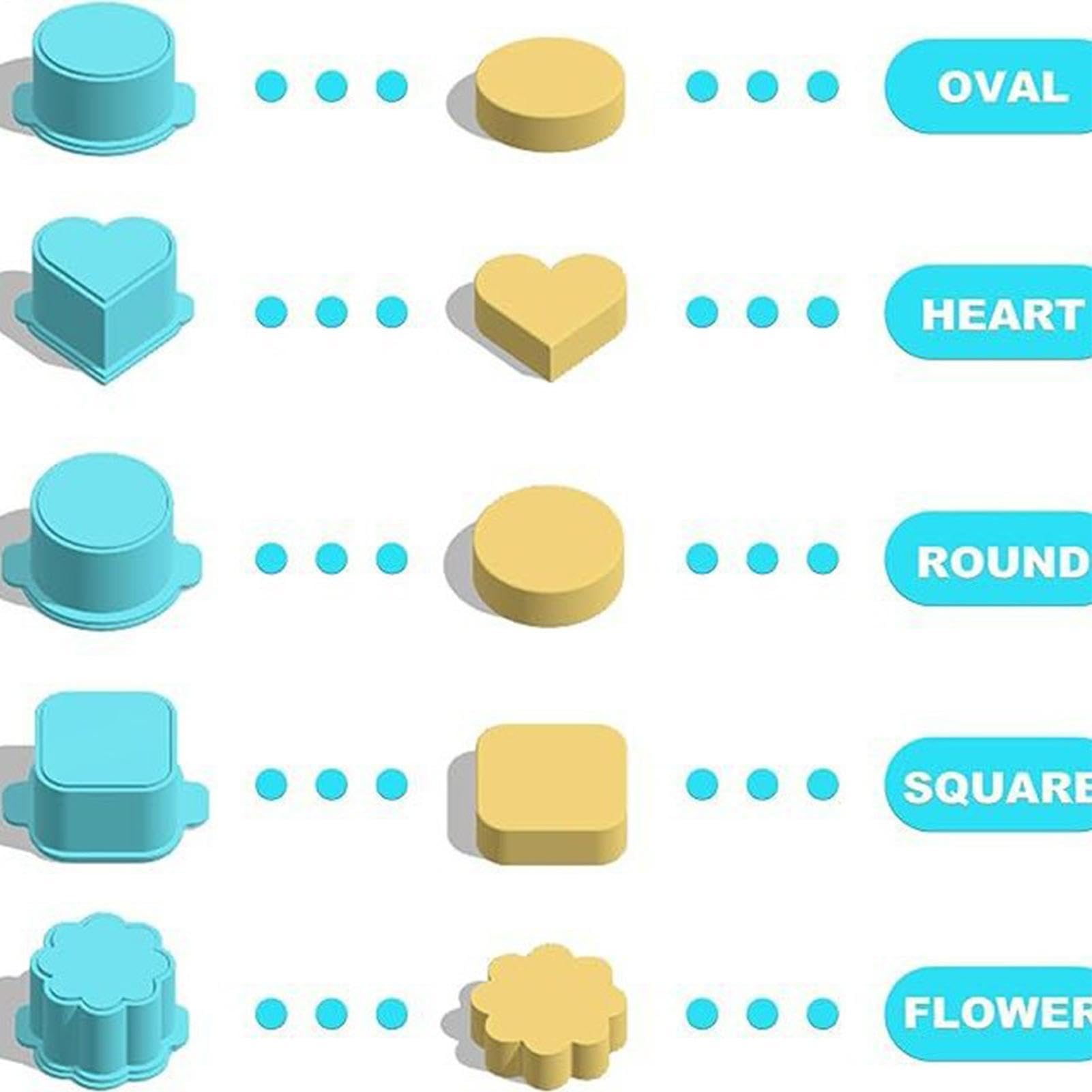 Molde de repostería reutilizable para hornear y decorar, perfecto para fiestas, cumpleaños, eventos y postres creativos con masa de modelado