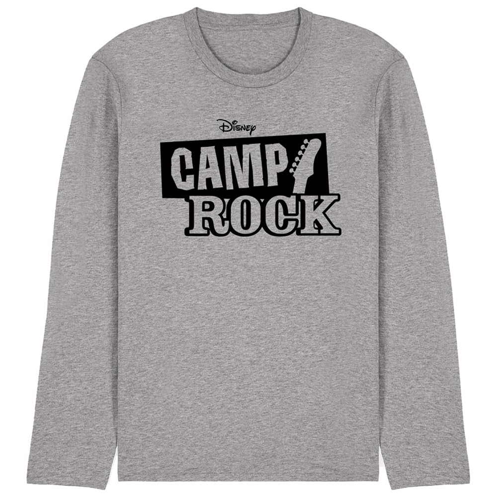 Disney Long Sleeve T-Shirt - Cotton - Light Grey - 2XL