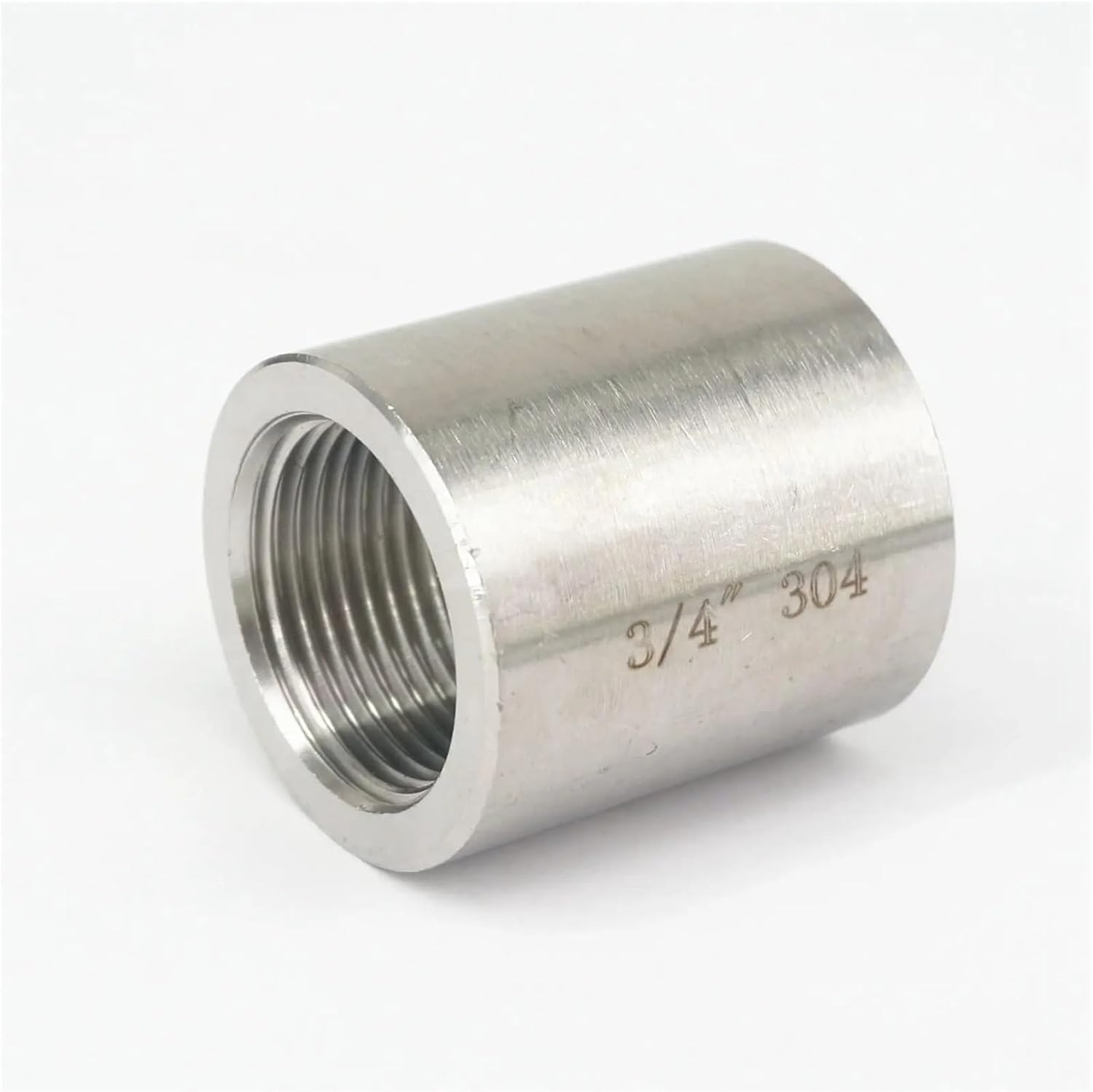 3/4インチメス304ステンレススチールパイプ継手カプラー水ガスオイル4284PSI